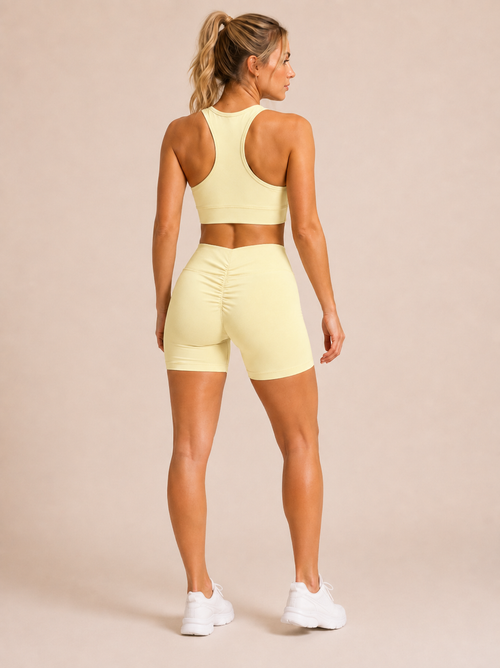 Classic B Club Buttercream Bra & Shorts Set