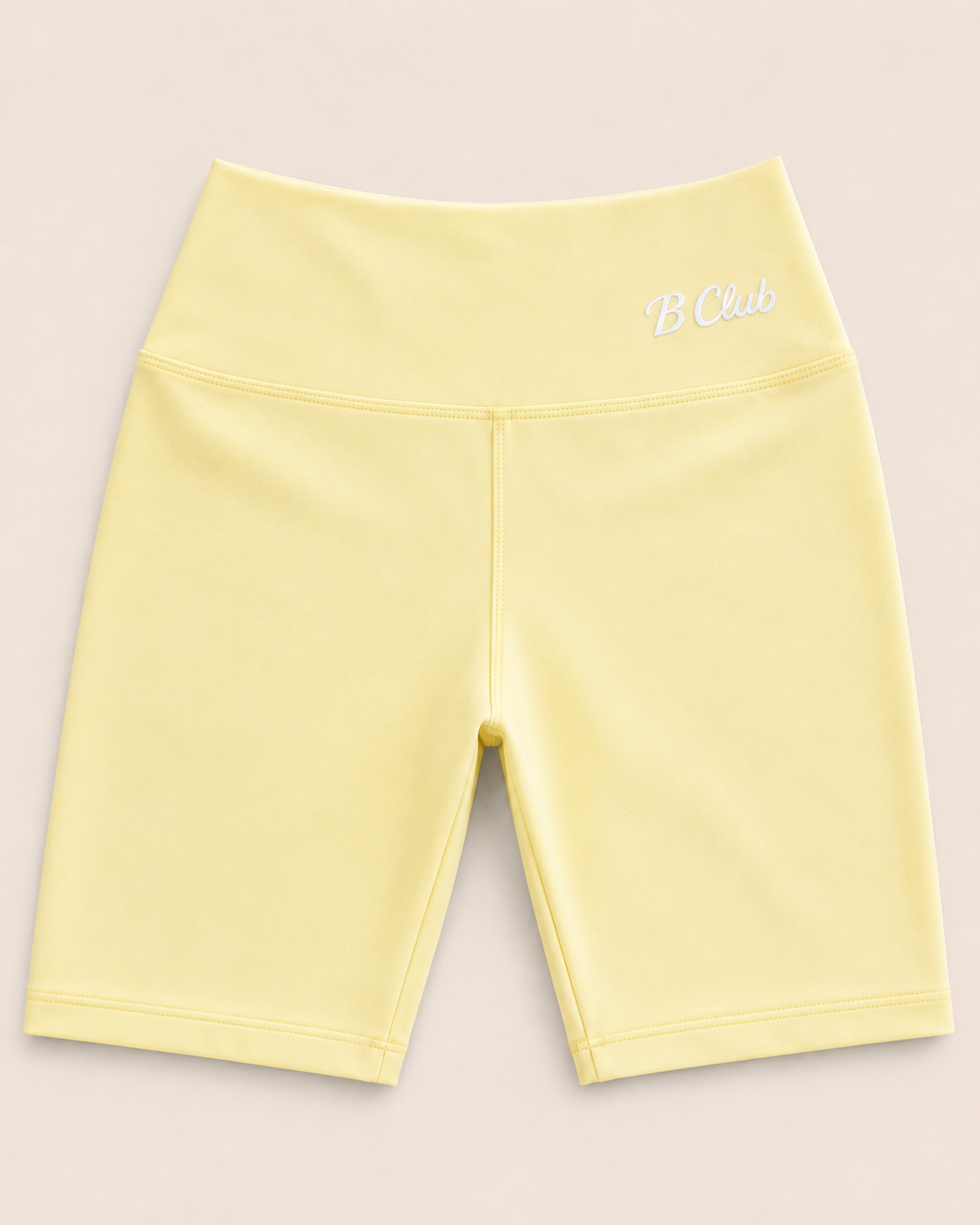Classic B Club Buttercream Scrunch Shorts